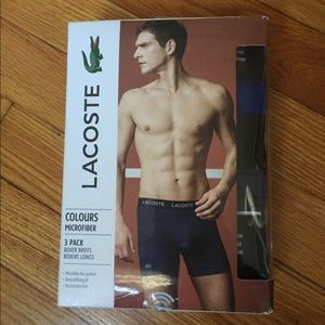 LACOSTE Boxer Briefs Small Men’s